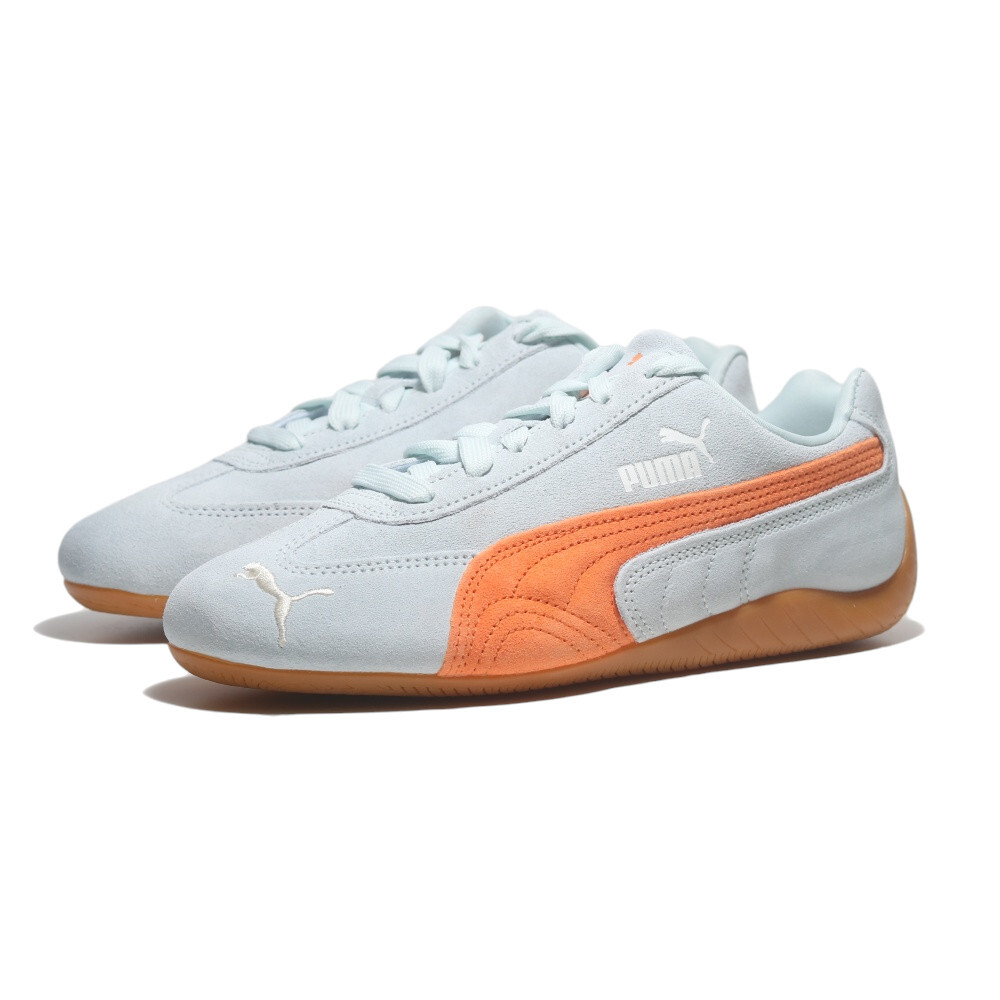 PUMA 休閒鞋 SPEEDCAT OG 藍灰橘 麂皮 賽車鞋 女 39884640
