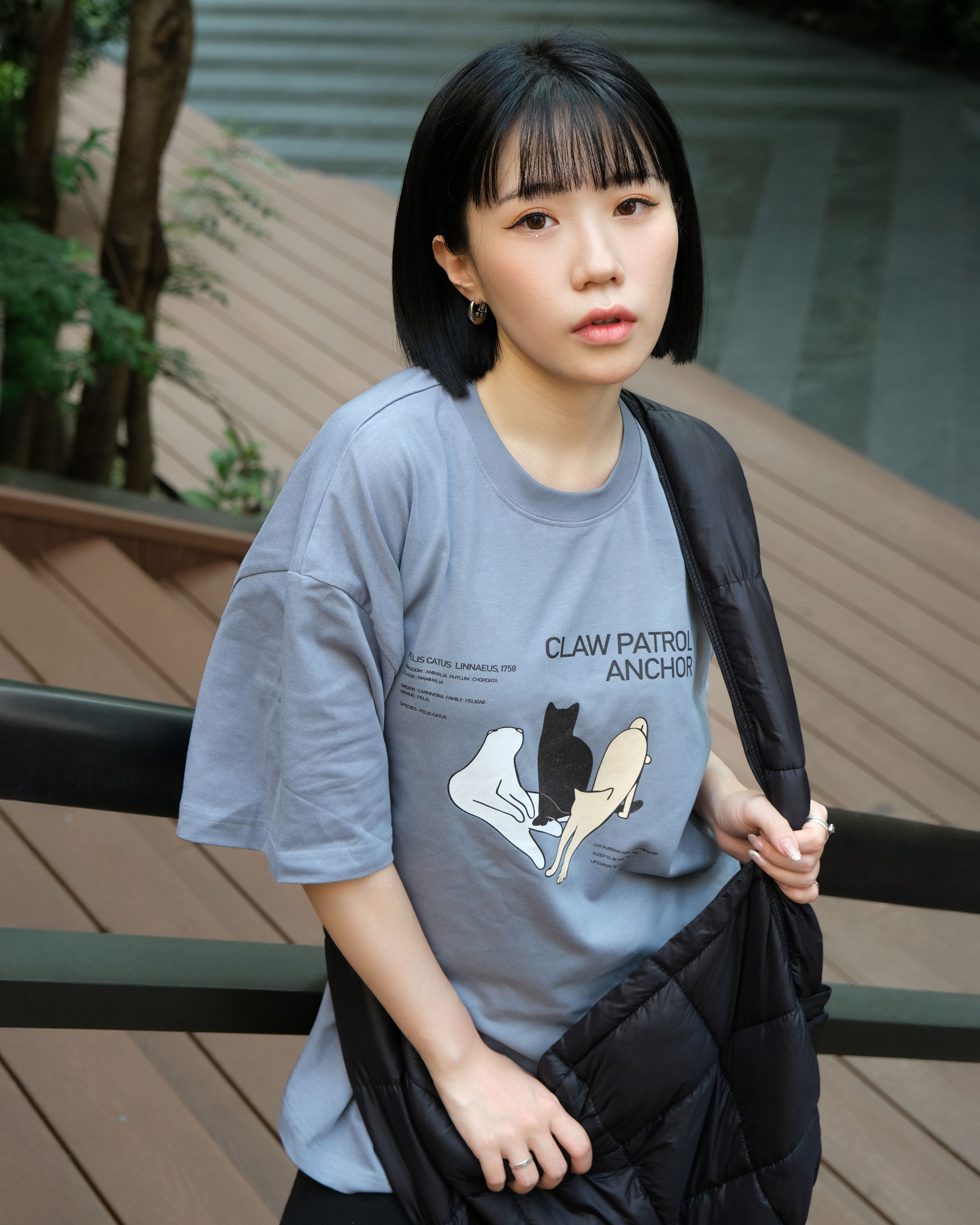 ACR A-43 貓咪巡邏隊 慵懶 悠閒日常 短T 短袖