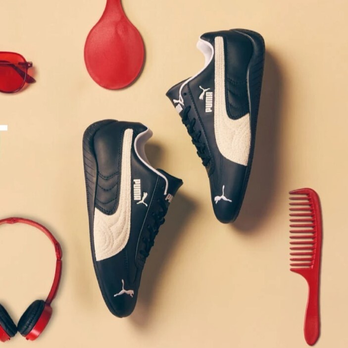 PUMA 休閒鞋 SPEEDCAT LTHR 黑白 皮革 賽車鞋 男女 40317502