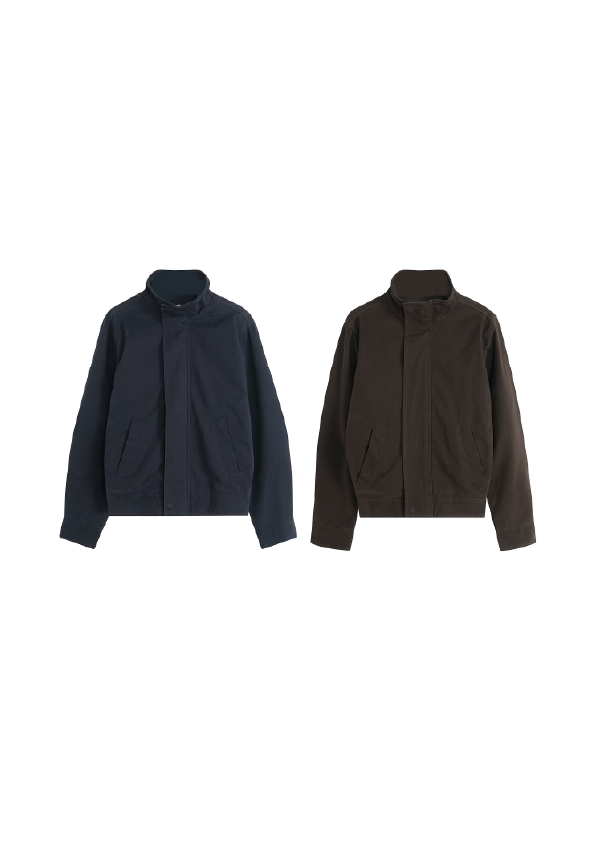 - SIMPLEACTION - 美式cleanfit立領工裝外套