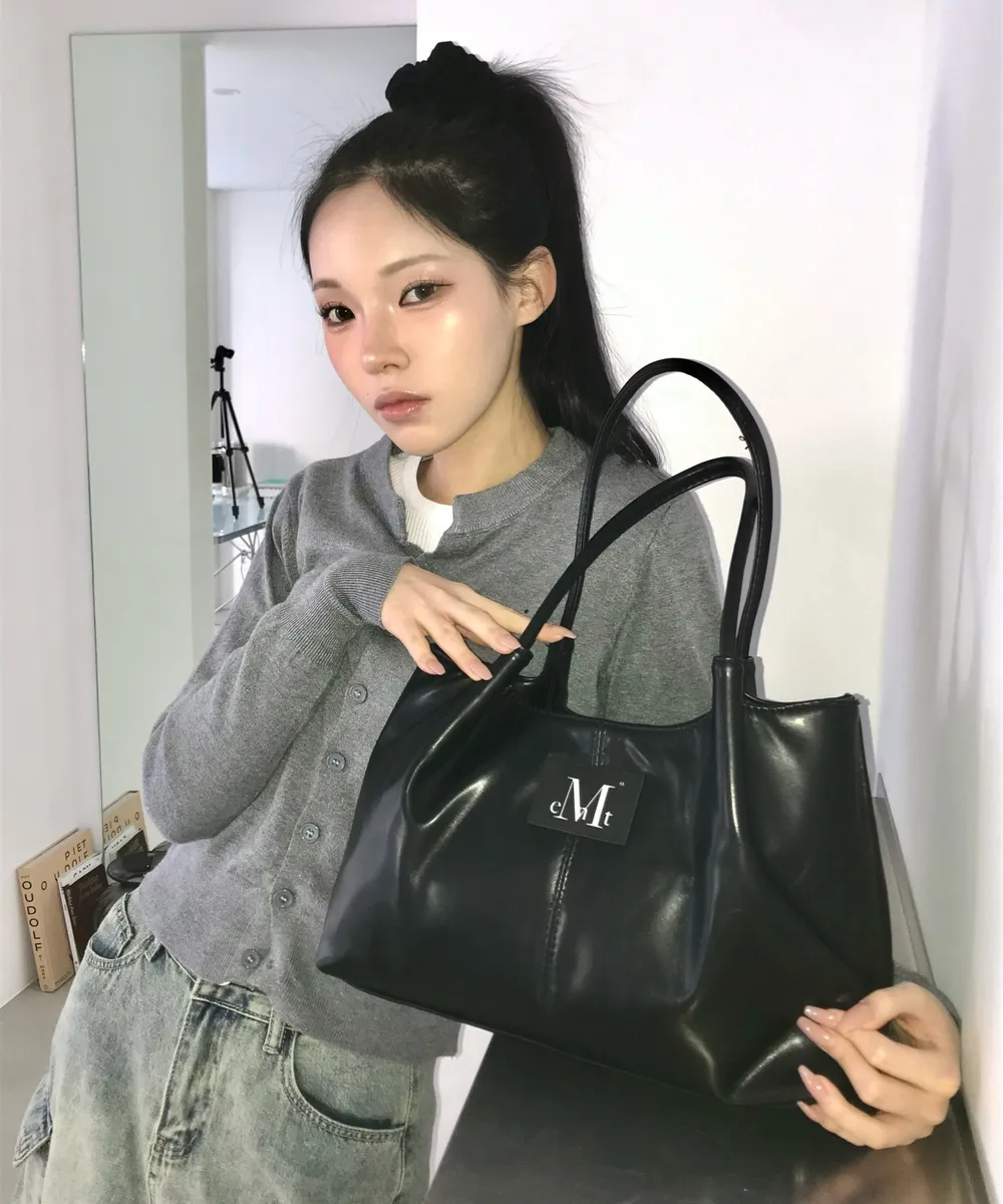 韓國🇰🇷連線 MUCENT Epee Middle Stitch 皮革包 托特包 肩背包 手提包 通勤包 中型/預購