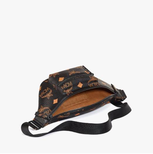 [S] MCM MMZDAFI01BK001 FURSTEN BELT BAG IN MAXI VISETOS,BLACK, 8809865499545 (SMCM107)
