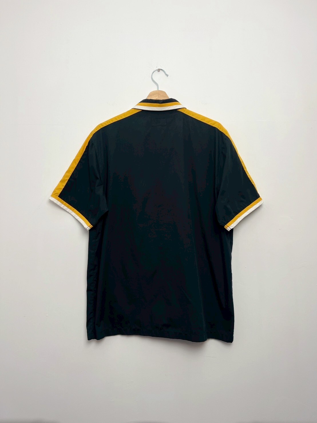 Supreme Zip Up Work Shirt SS18 Black SIZE M