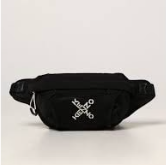 [S] KENZO MINI BELT BAG,BLACK, 3603679916558 (SK67)