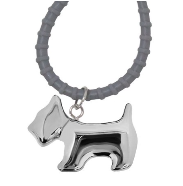 [S] AGATHA Scotty Metal Keyring, Silver, AGTB145-002-Silver (SAG601)