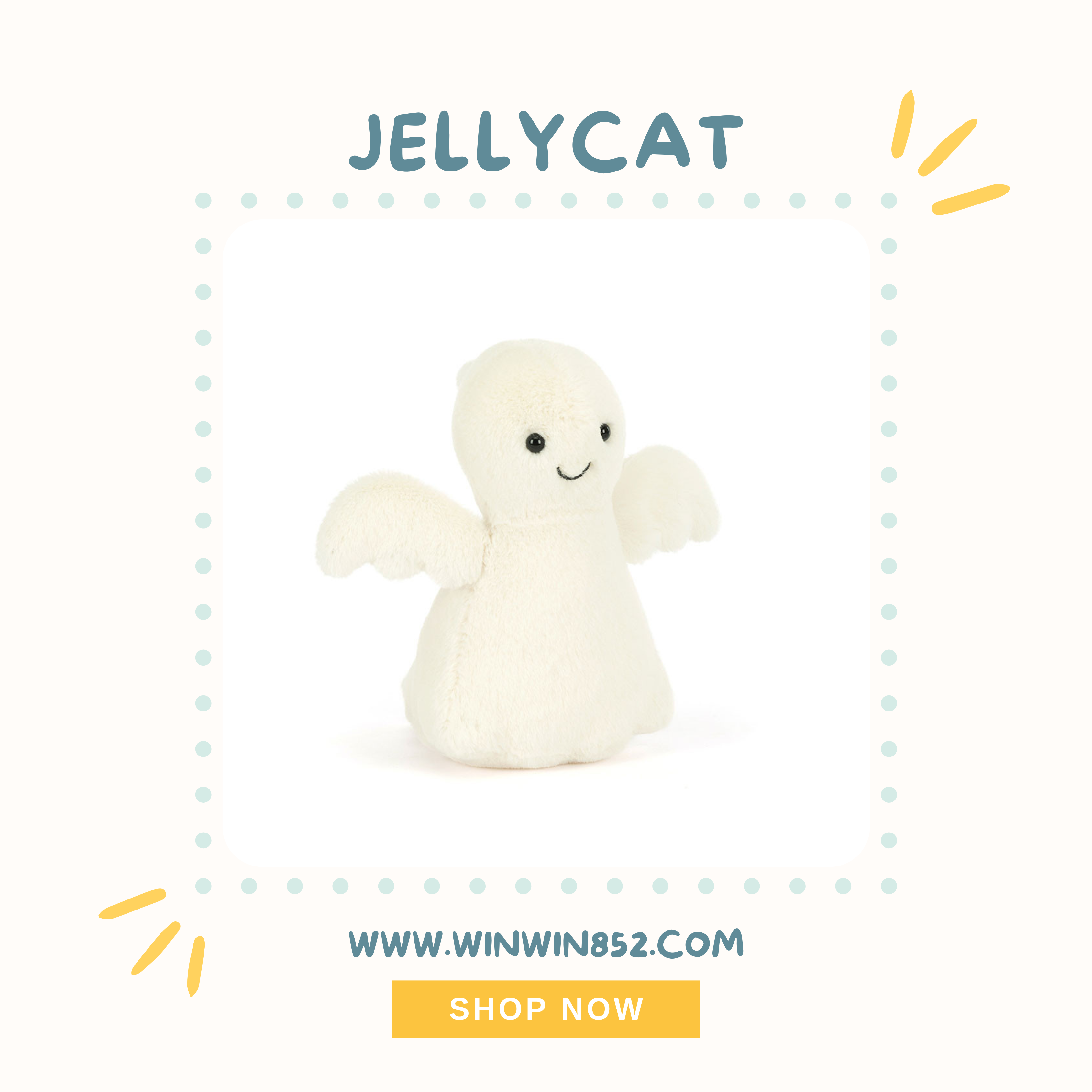 Jellycat Mysti Ghost