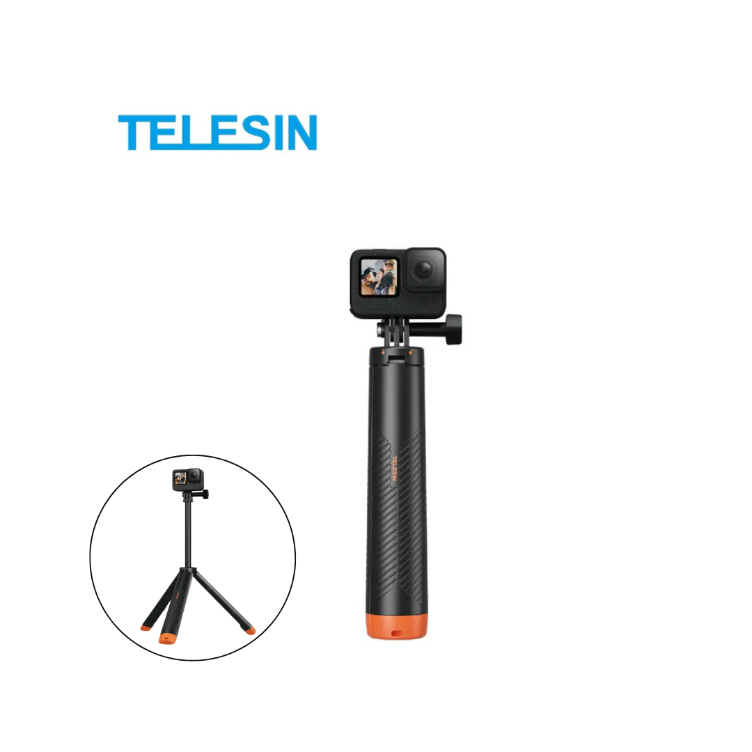 ※TELESIN 浮力三腳架自拍桿 S1-TSS-02