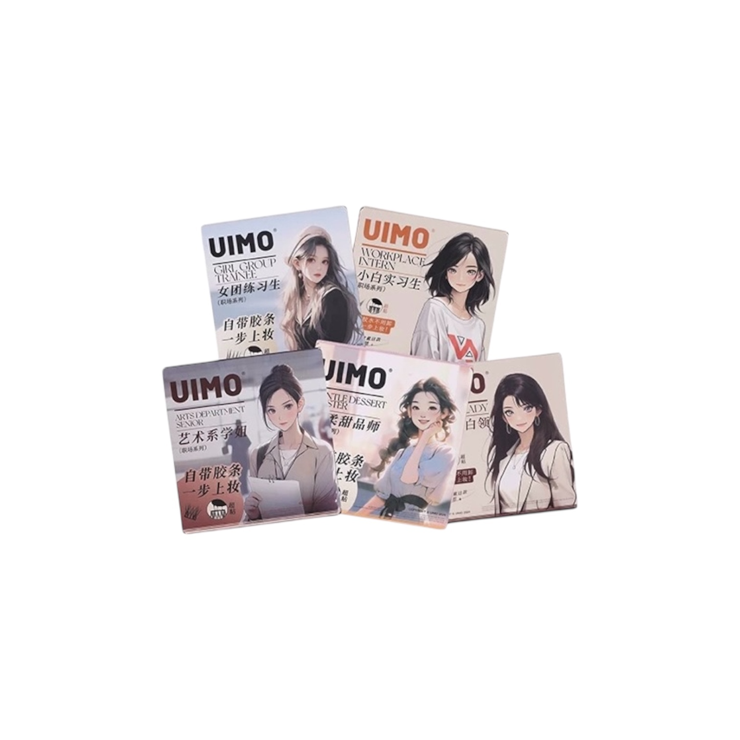 UIMO Angelabany同款職場系列免膠假睫毛