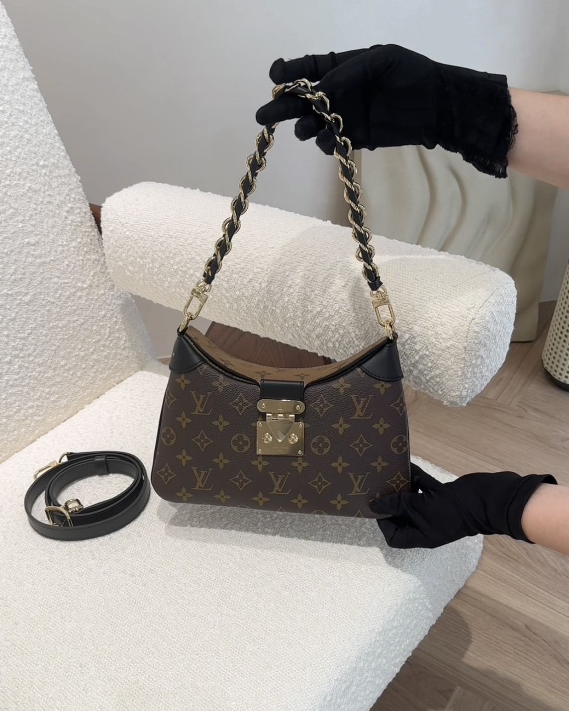 LV｜TWINNY 棕色老花 M46659