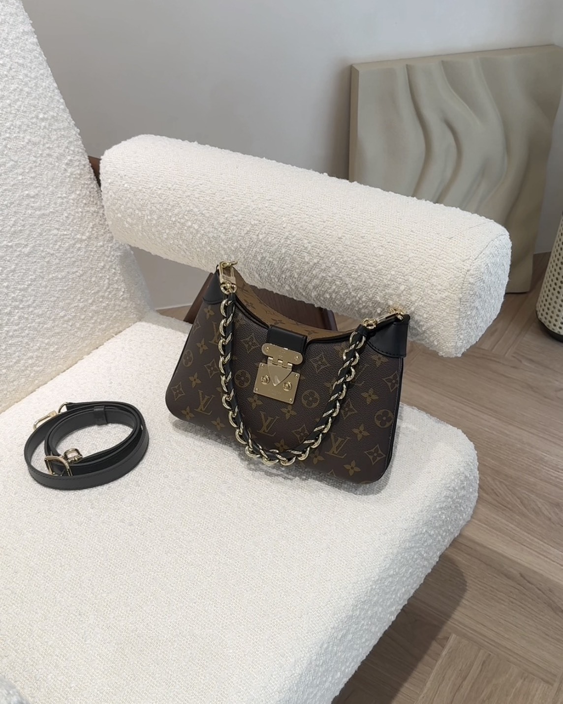 LV｜TWINNY 棕色老花 M46659