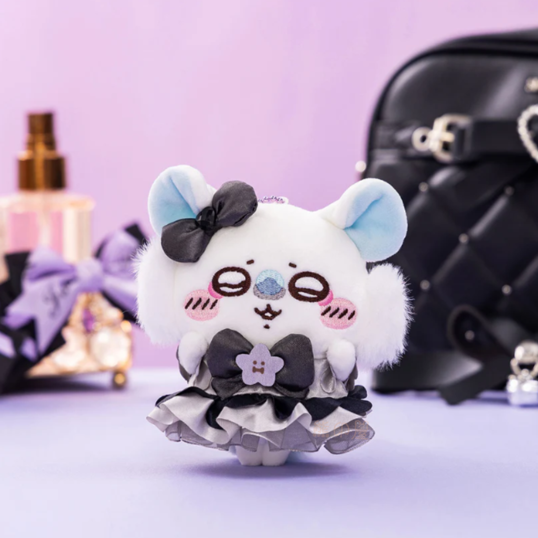 Chiikawa 暗黑魔法少女飛鼠款毛公仔掛件吊飾