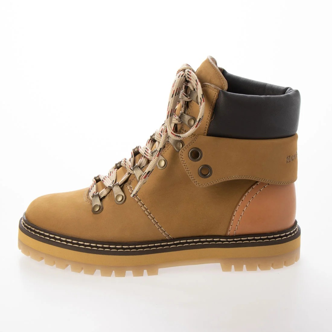 【現貨】SEE BY CHLOE DM090418  Eileen leather hiking boots