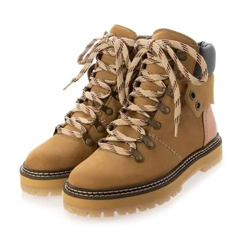 【現貨】SEE BY CHLOE DM090418  Eileen leather hiking boots