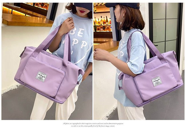 典雅大容量輕巧收納旅行包-四色現貨