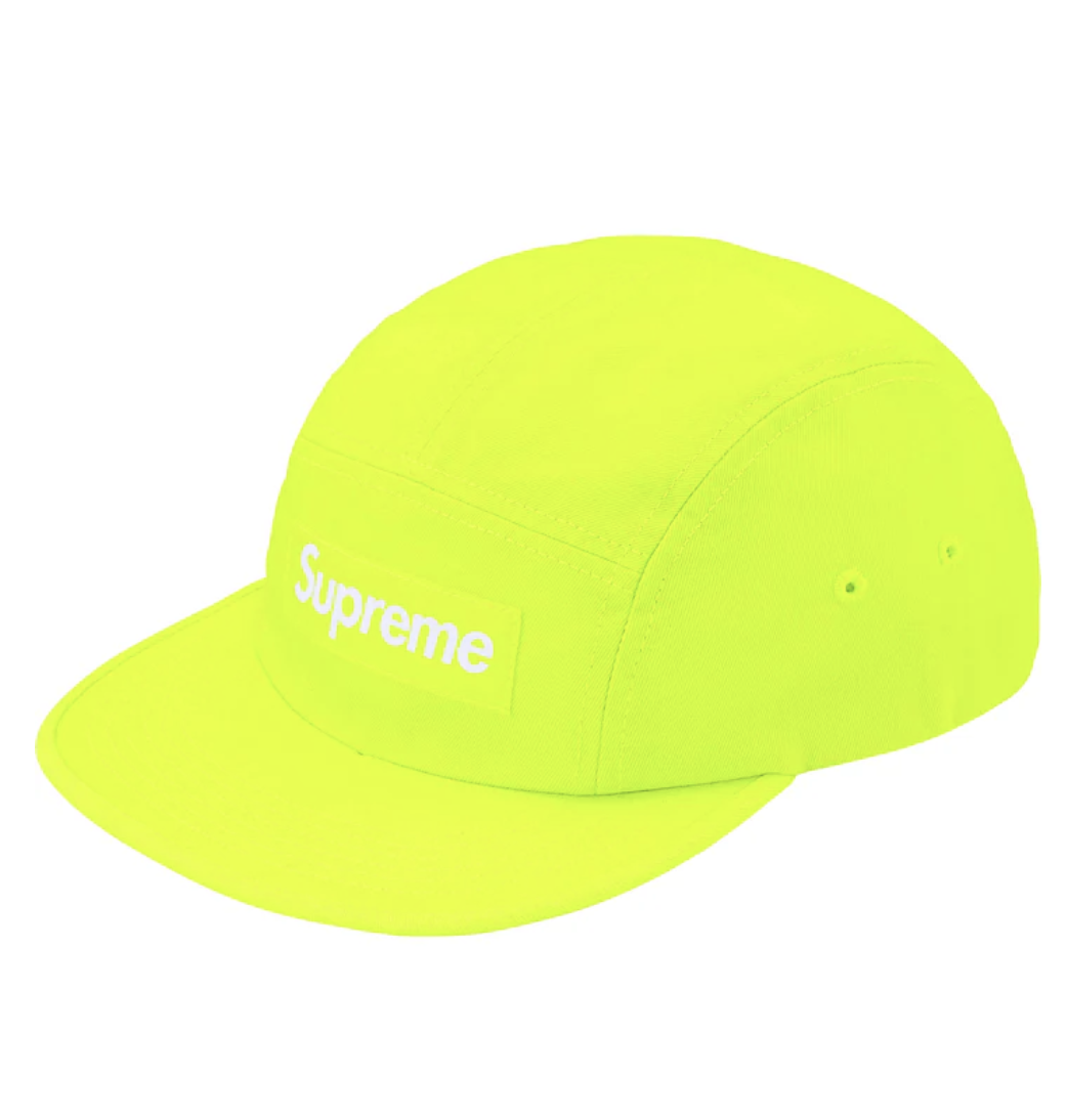 Supreme FW25 Washed Chino Twill Camp Cap