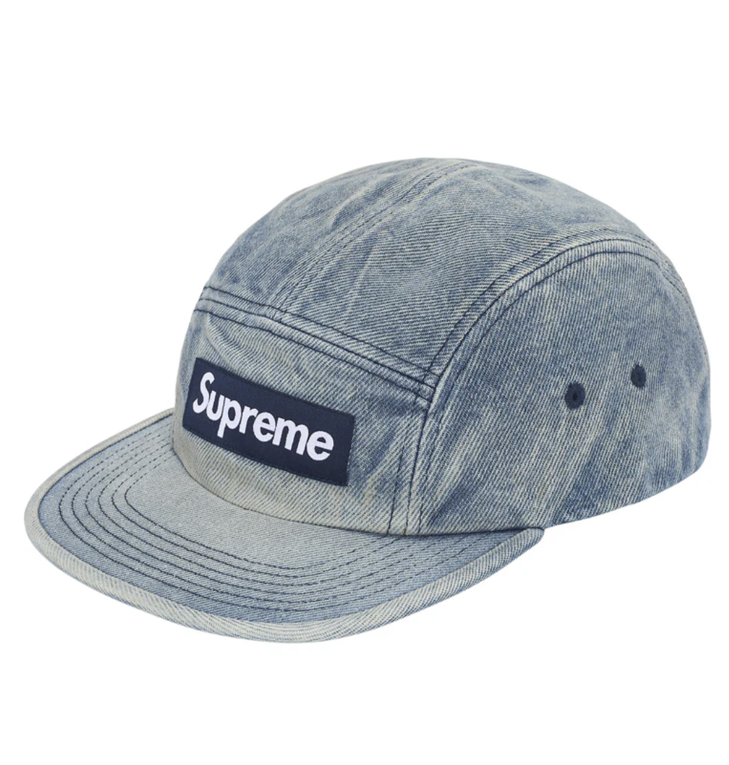 新品 Supreme Washed Chino Twill Camp Cap Supreme FW25 Washed Chino Twill Camp Cap