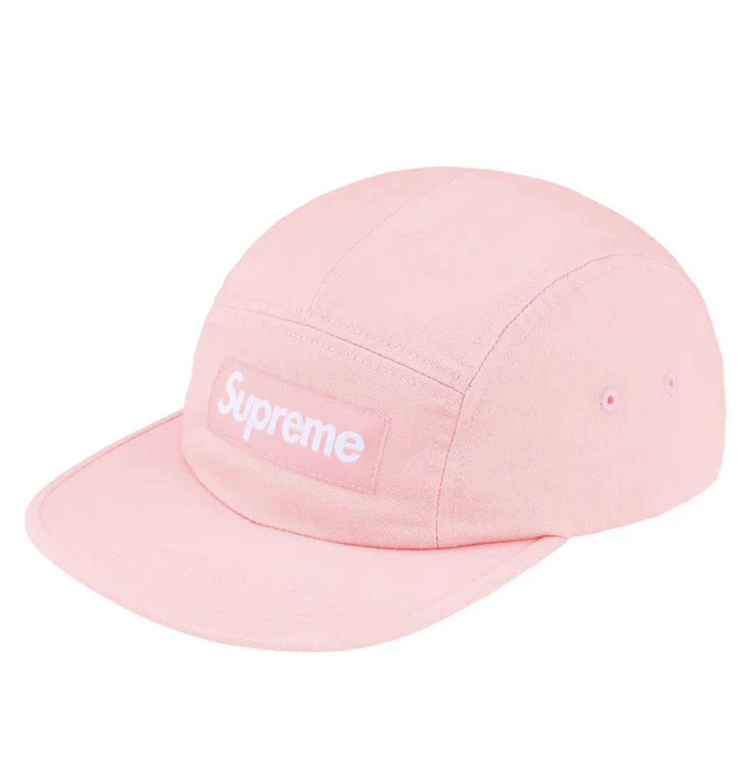 [現貨] Supreme FW25 Washed Chino Twill Camp Cap