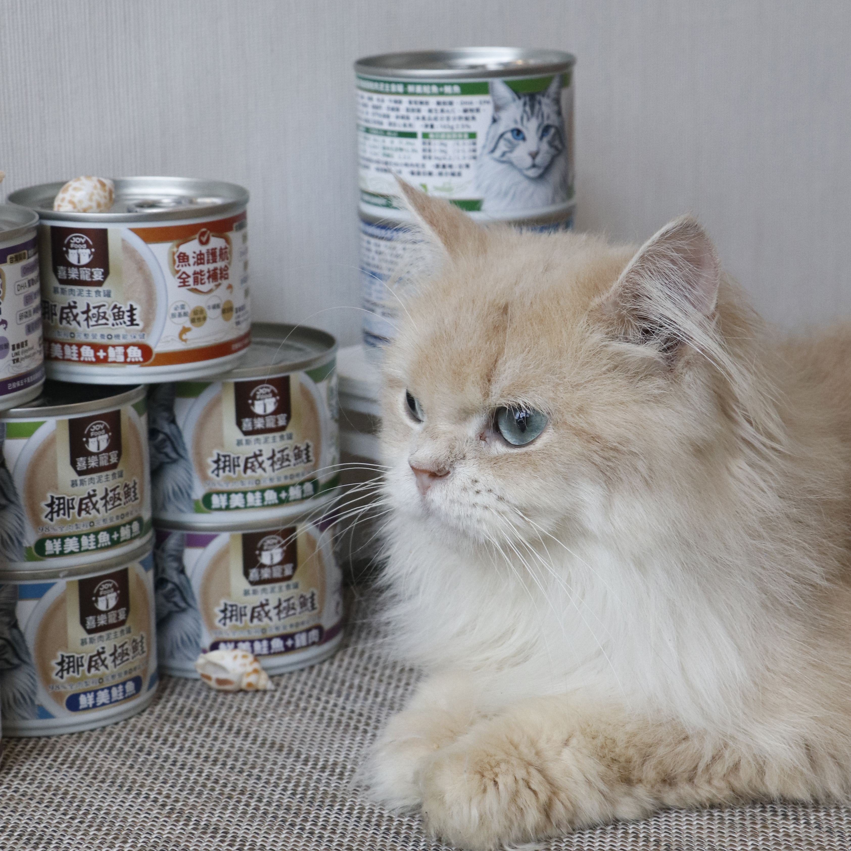 挪威極鮭主食罐-魚油護航全能補給 165g