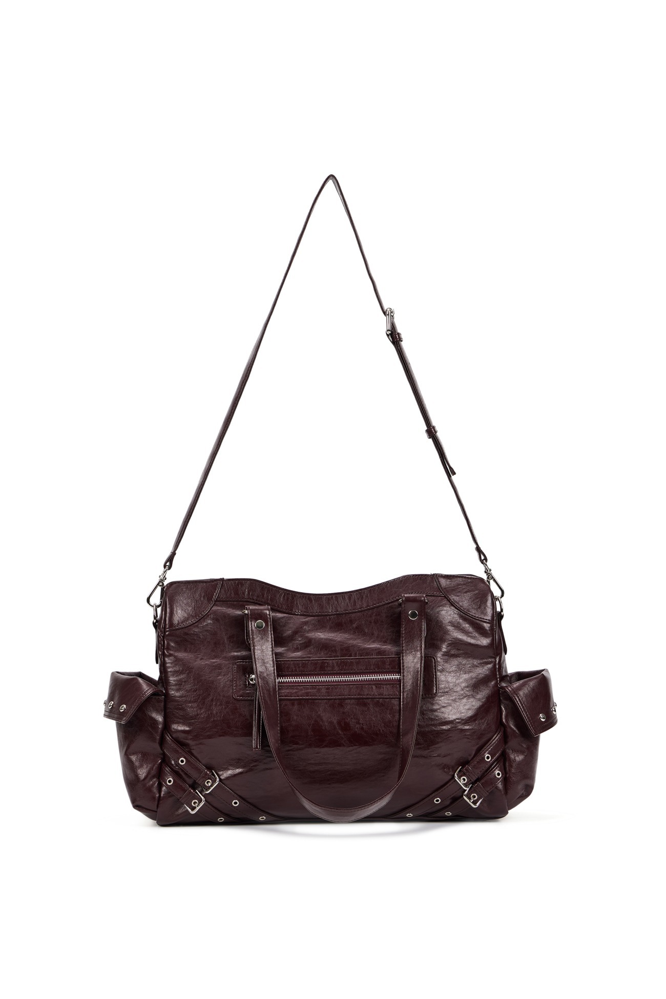 DEINET STUD POCKET BIG BAG バーガンディ DEINET STUD POCKET BAG | dealko - Buyee, an Online Proxy