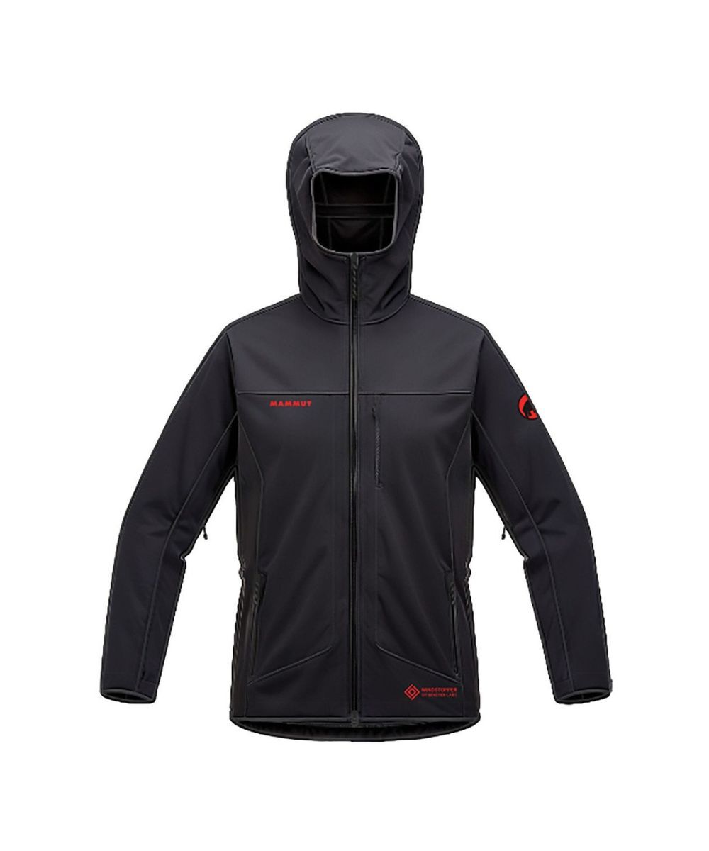 Mammut / 徒步 / Ultimate 8 Softshell Hooded Jacket Asian Fit 25 Years 女款 / Black (M1011029000001)