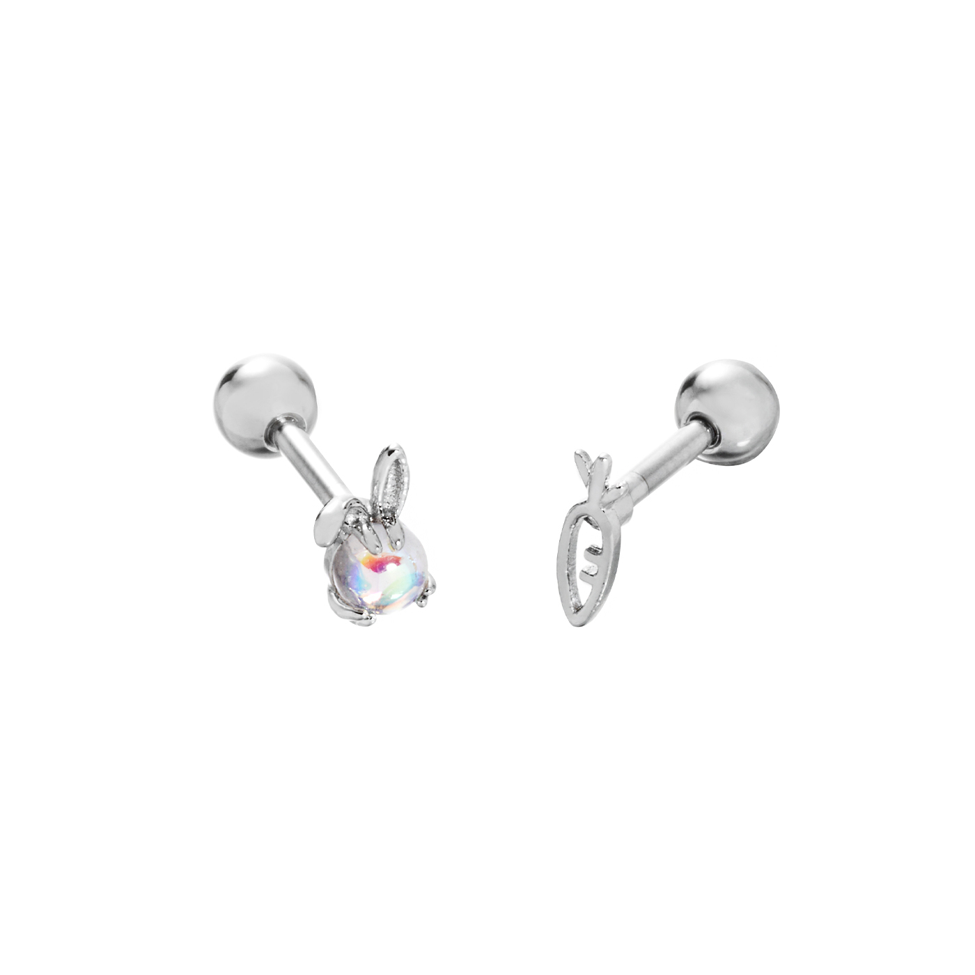 平價飾品,韓國,鋼飾,兔子,胡蘿蔔,耳環