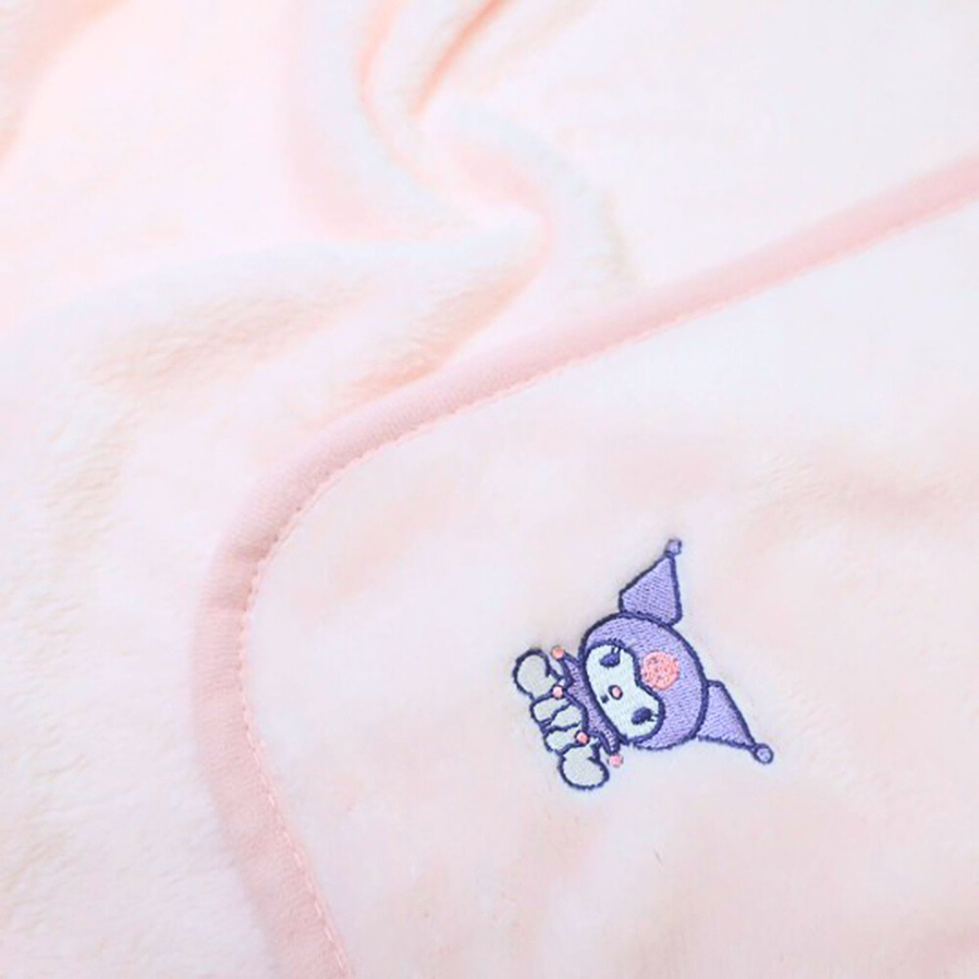 Kuromi柔軟毛毯(可收納)