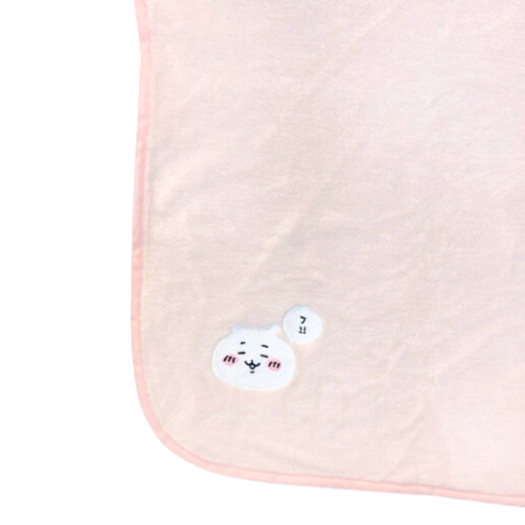 Chiikawa吉伊卡哇柔軟毛毯(可收納)