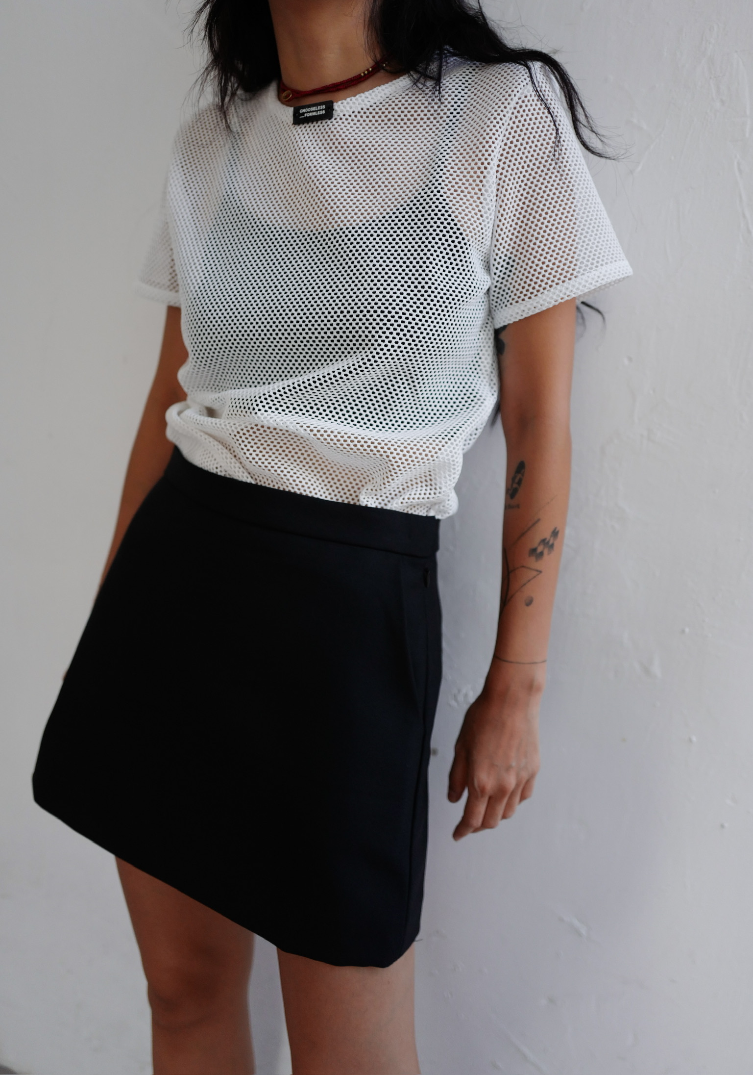 CHOOSELESS FORMLESS MESH TOP