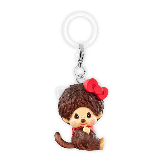 【現貨】Monchhichi x Hello Kitty 吊飾扭蛋(全5種)