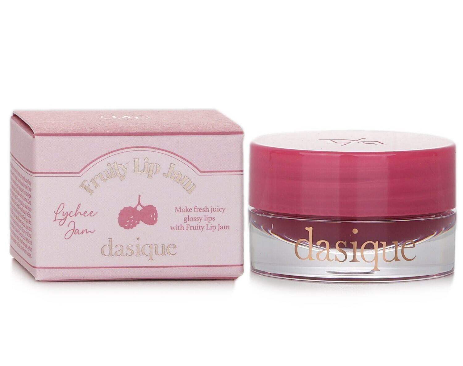 [S] BEAUTY DASIQUE VEGAN FRUITY LIP JAM, 09 LYCHEE JAM, 4G, SBU493 (SBU493)
