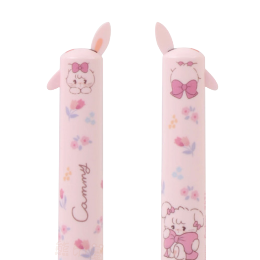 日本Mikko illustrations Cammy款 雙色原子筆(黑/紅色)日本製 (平行進口) (粉色)