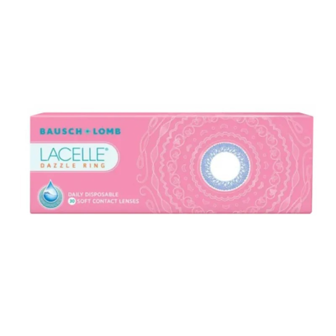 博士倫Bausch+Lomb Lacelle Dazzle Ring 特大眼CON系列｜日拋彩妝隱形眼鏡｜每盒30片