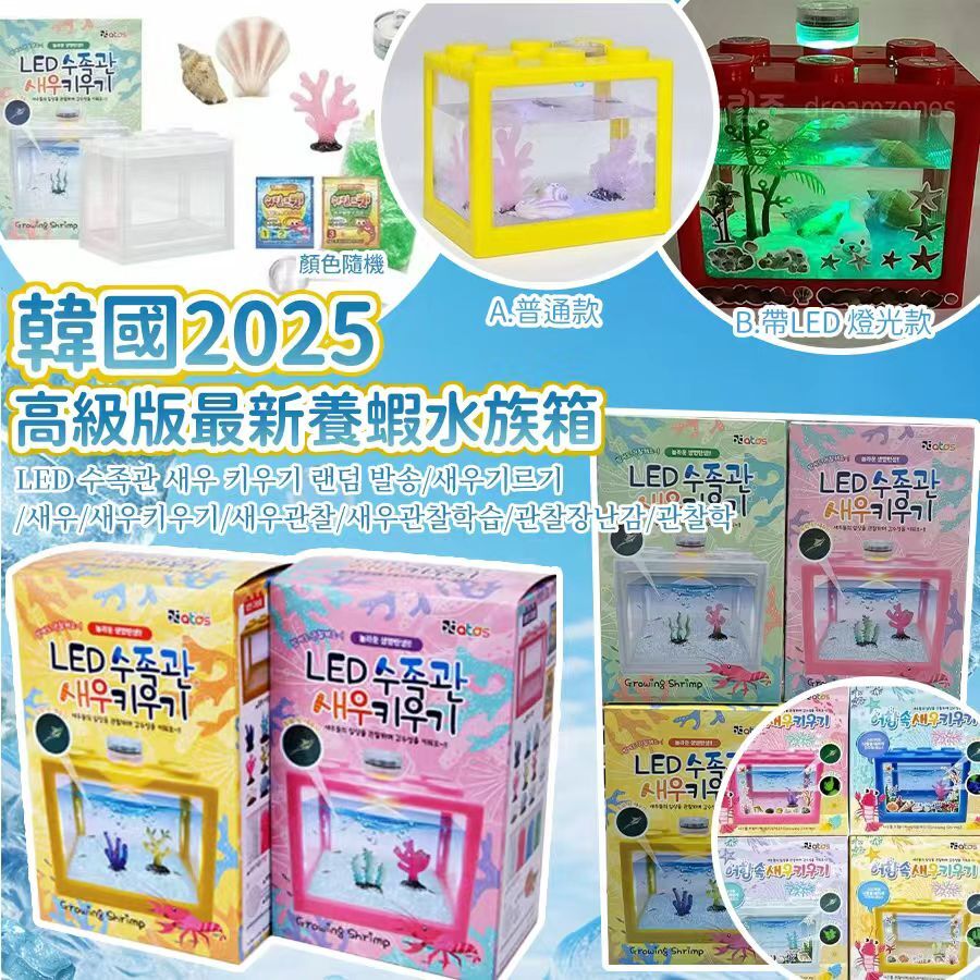 韓國 2025 高級版最新養蝦水族箱
