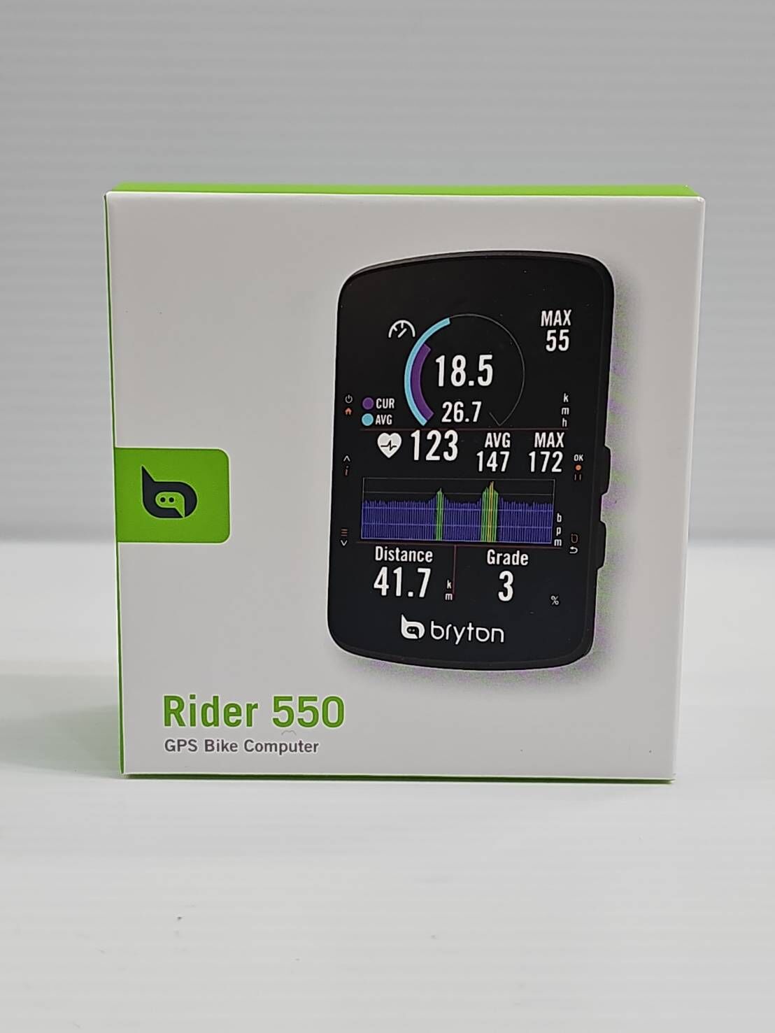 (會員特賣品) 買550E碼錶送保護套 Bryton Rider 550E 550 彩色 GPS 自行車錶 彩色自行車導航,碼錶 2.8吋彩色螢幕 37小時電量續航力