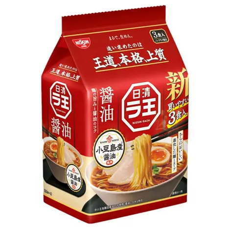 【直播】LL090460 日清食品 拉王豚骨醬油拉麵  (9個裝)