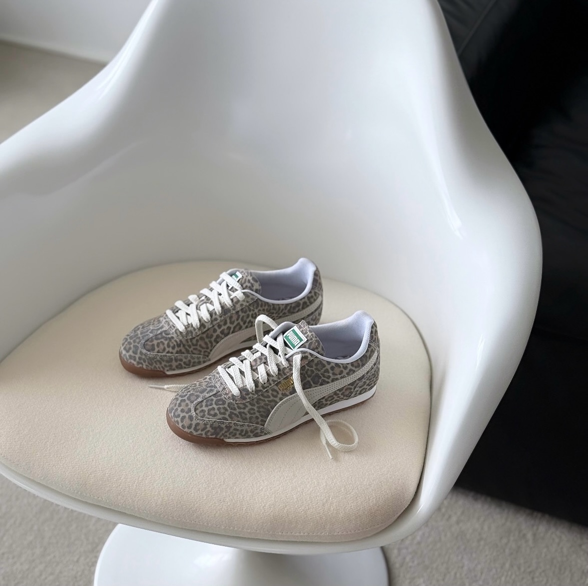 PUMA Arizona Leo 台灣未販售 豹紋 金標 焦糖底 復古 德訓鞋 40304501