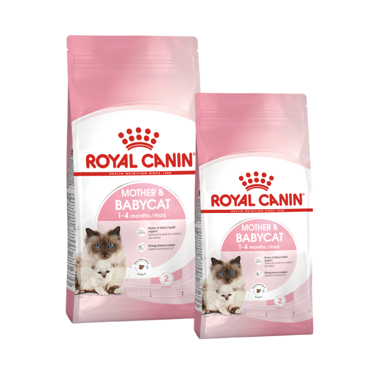 (原裝代理行貨) Royal Canin 幼貓乾糧 - Mother & Babycat 授乳母貓及初生貓配方 (2kg/4kg)