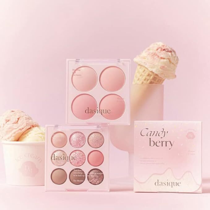[S] BEAUTY DASIQUE VEGAN SHADOW PALETT, 19 CANDY BERRY, 13G, SBU488 (SBU488)