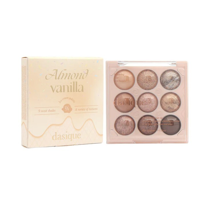 [S] BEAUTY DASIQUE VEGAN SHADOW PAL, 21 ALMOND VANILLA, 13G, SBU500 (SBU500)