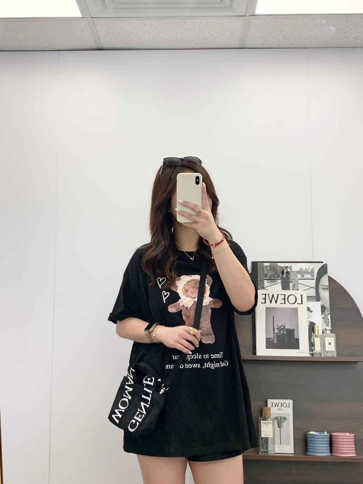 Gentle Woman Logo Strap Micro Tote Bag(Black)