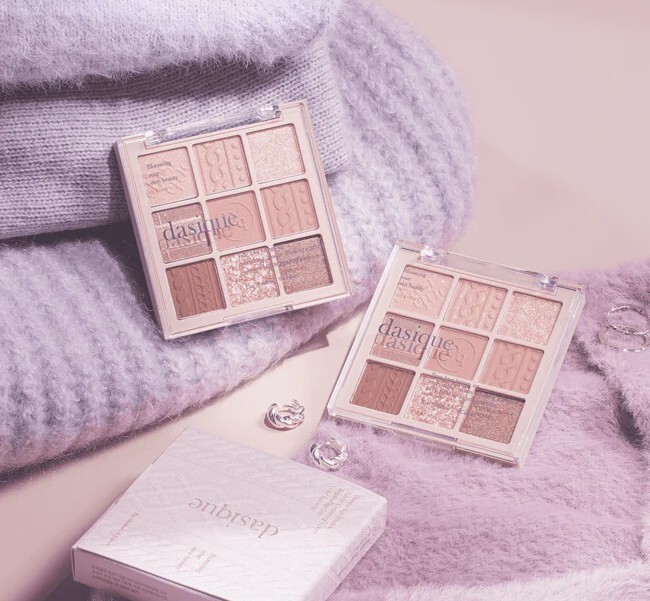 [S] BEAUTY DASIQUE VEGAN SHADOW PALET, 16 VIOLET KNIT, 8.6G, SBU510 (SBU510)