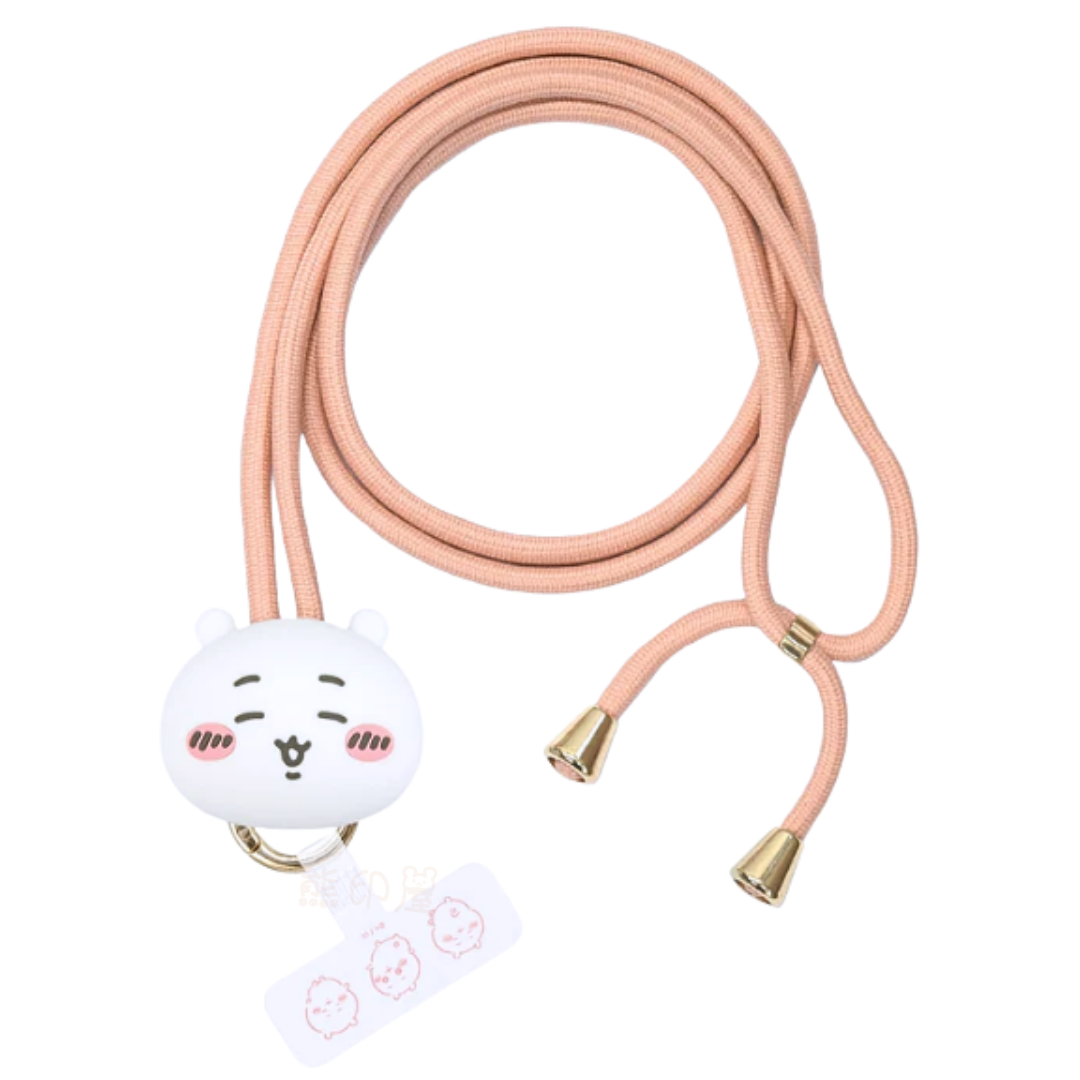 Chiikawa 立體柔軟吉伊卡哇MultiRing手機肩帶/手機掛帶(平行進口)