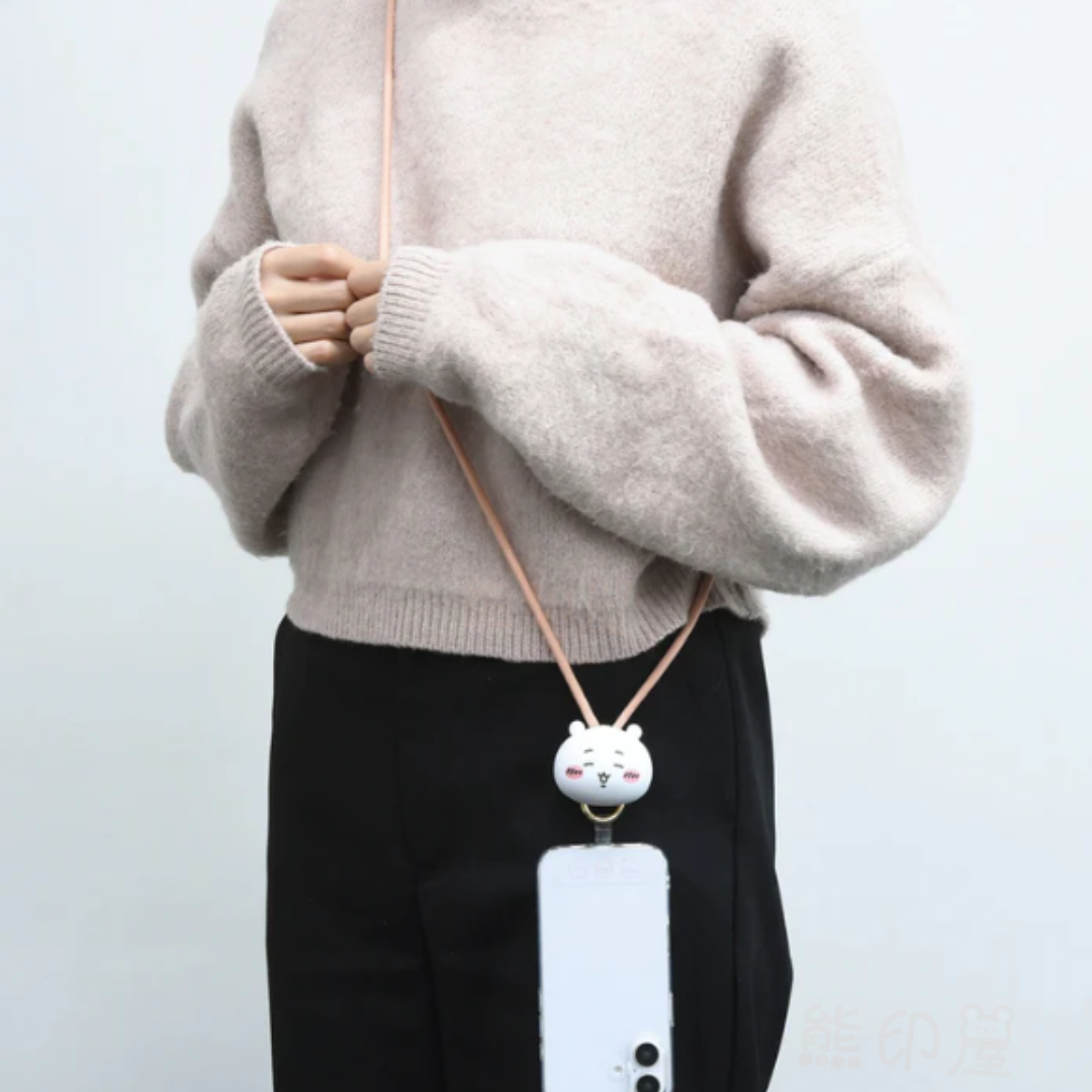 Chiikawa 立體柔軟吉伊卡哇MultiRing手機肩帶/手機掛帶(平行進口)