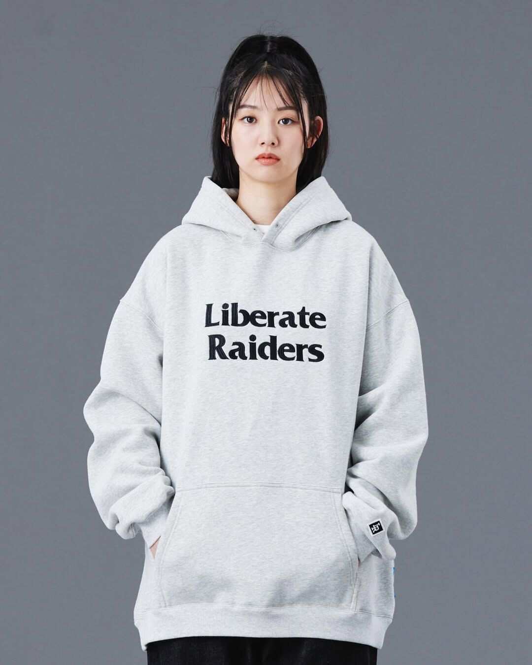 LIBERAIDERS 25F/W LR EMBROIDERY HOODIE
