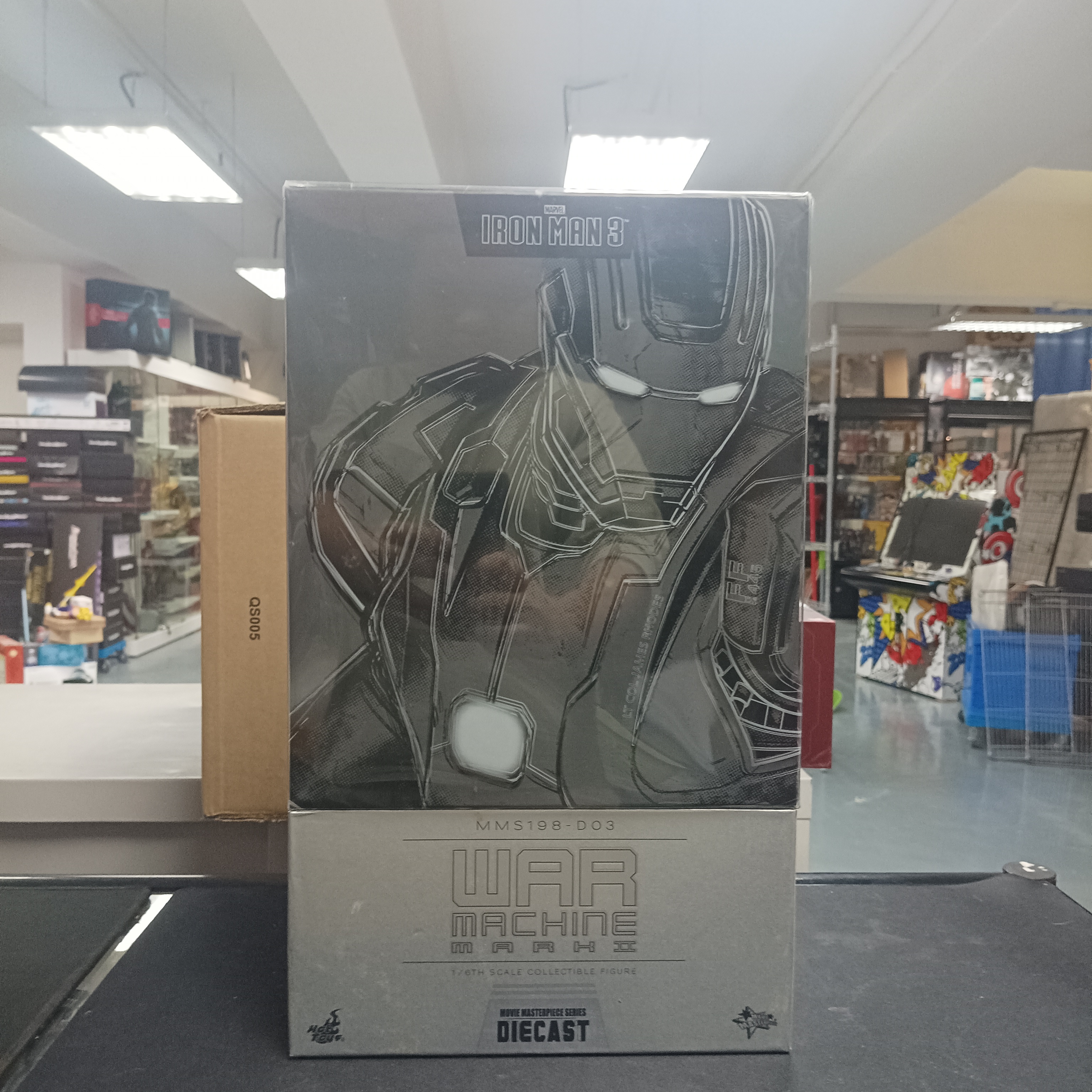 寄賣-Hot Toys WAR MACHINE MARK II MK2 - MMS198 D03