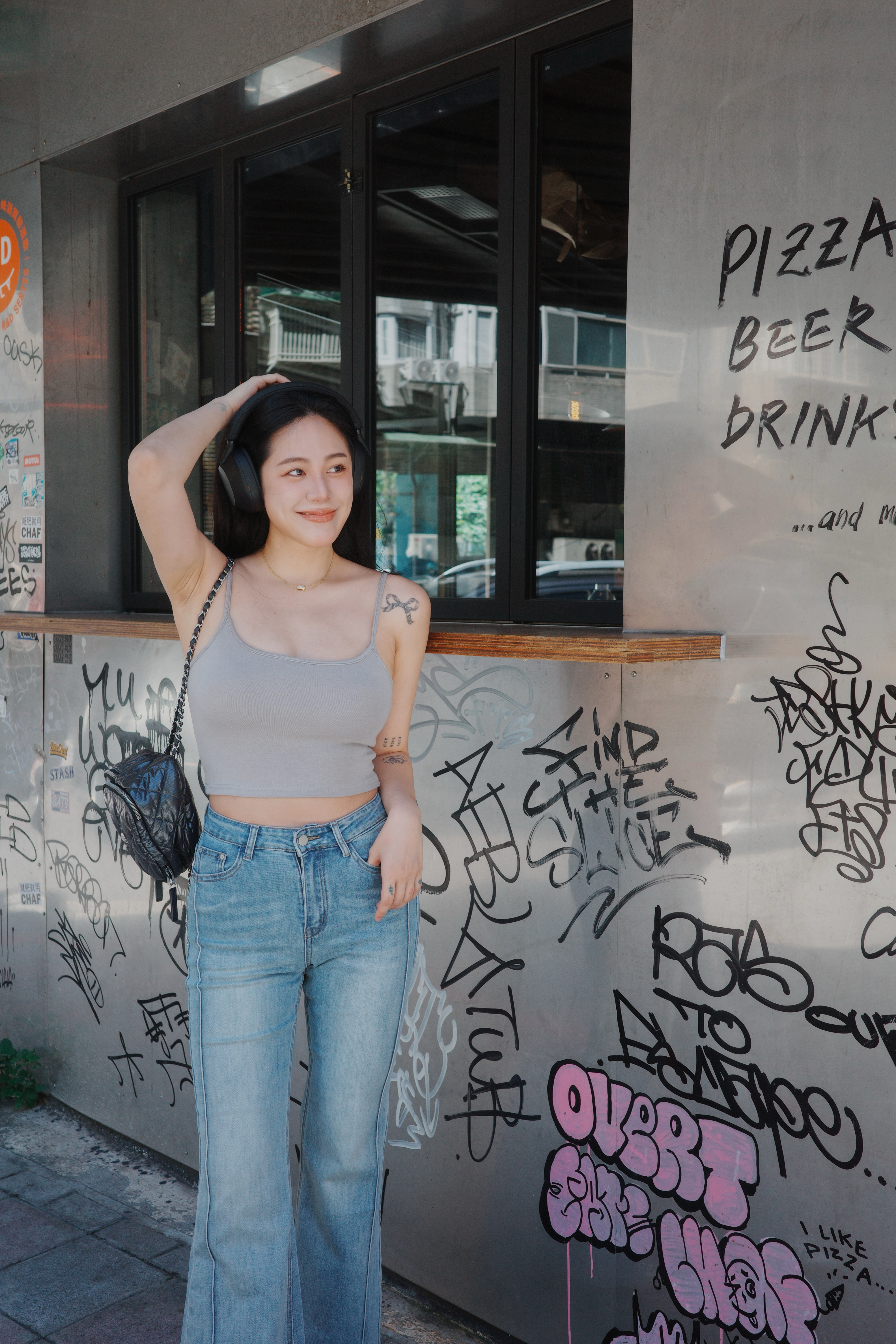 （現貨）泰拉團購限定細肩短版Bratop T04-淺灰