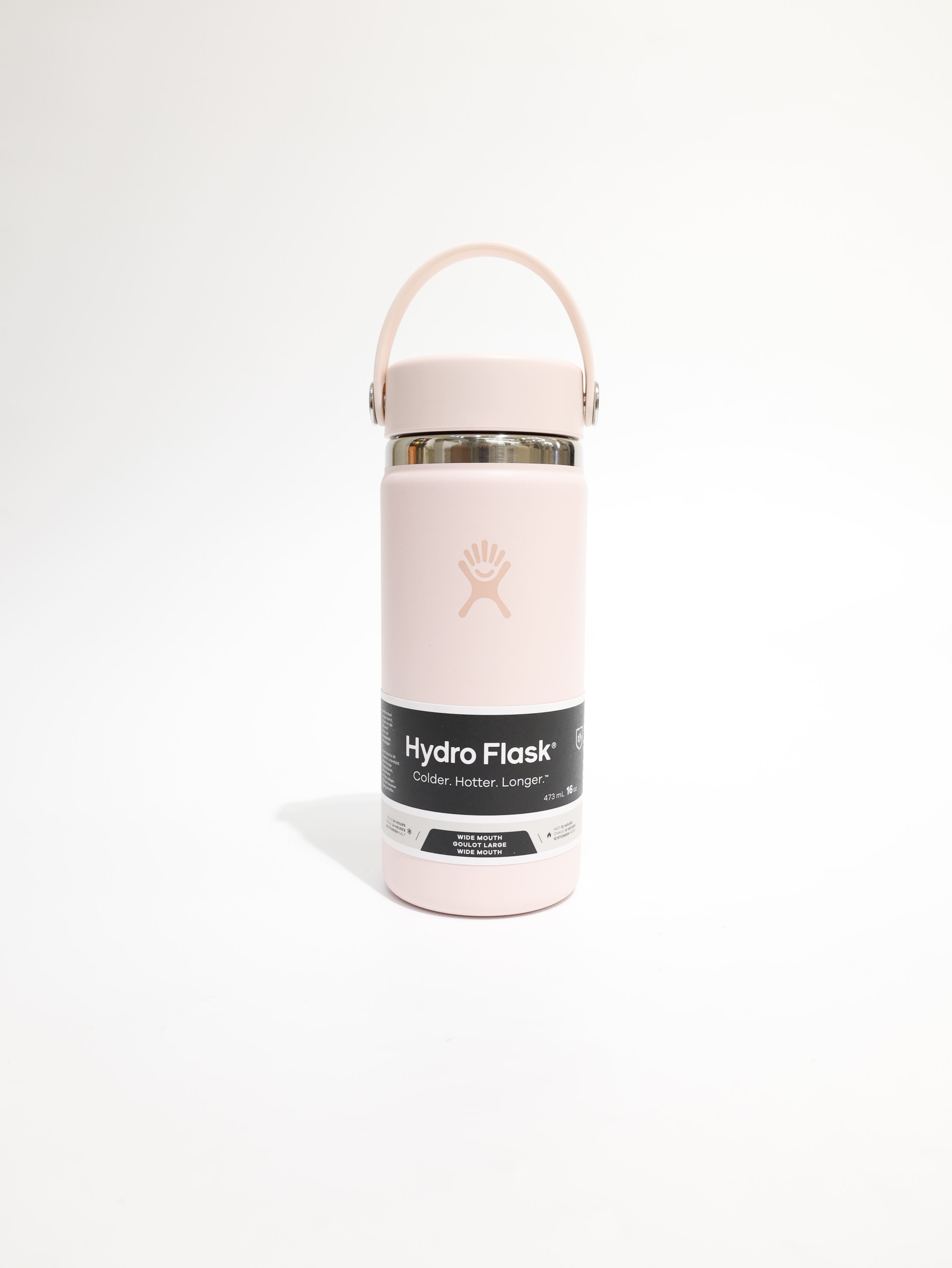 HYDRO FLASK 16oz/473ml 寬口真空保溫鋼瓶 提把 HFW16BTS HFW16CTS