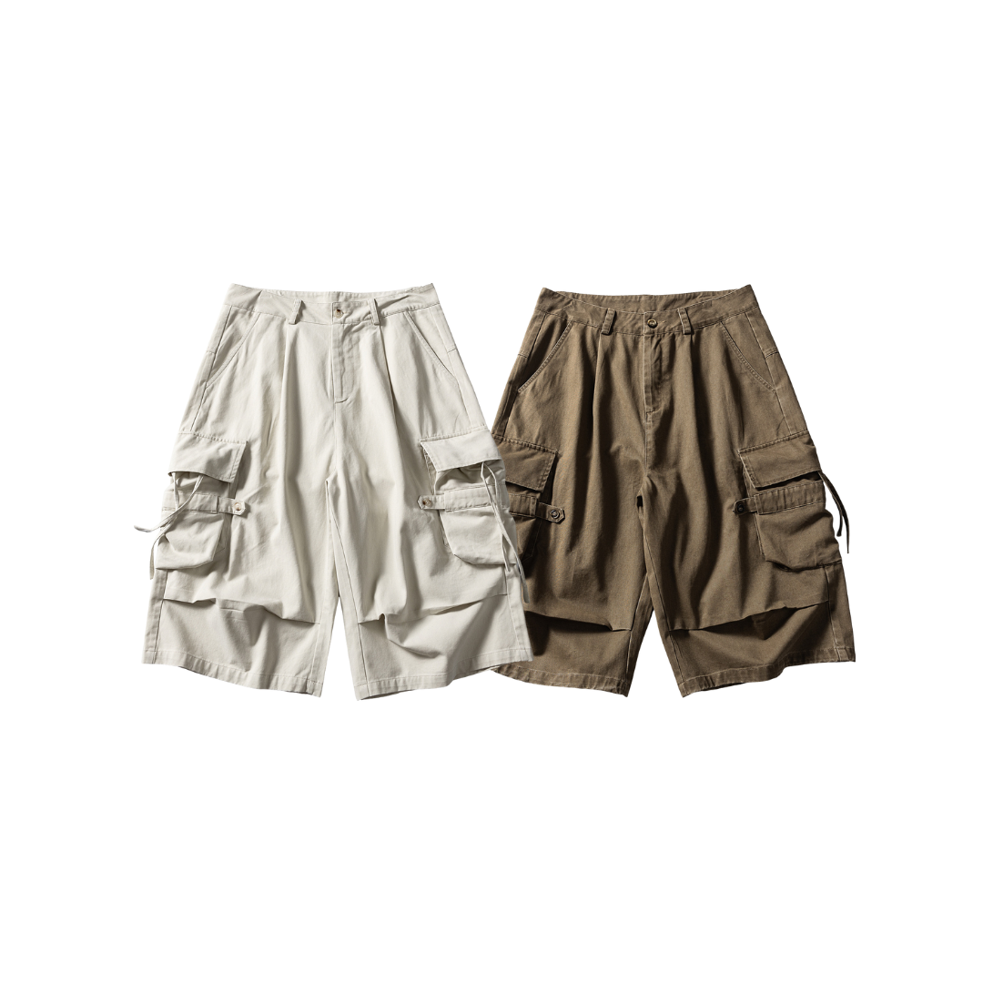 OurPick Cargo Jorts 大口袋工裝七分褲 2色