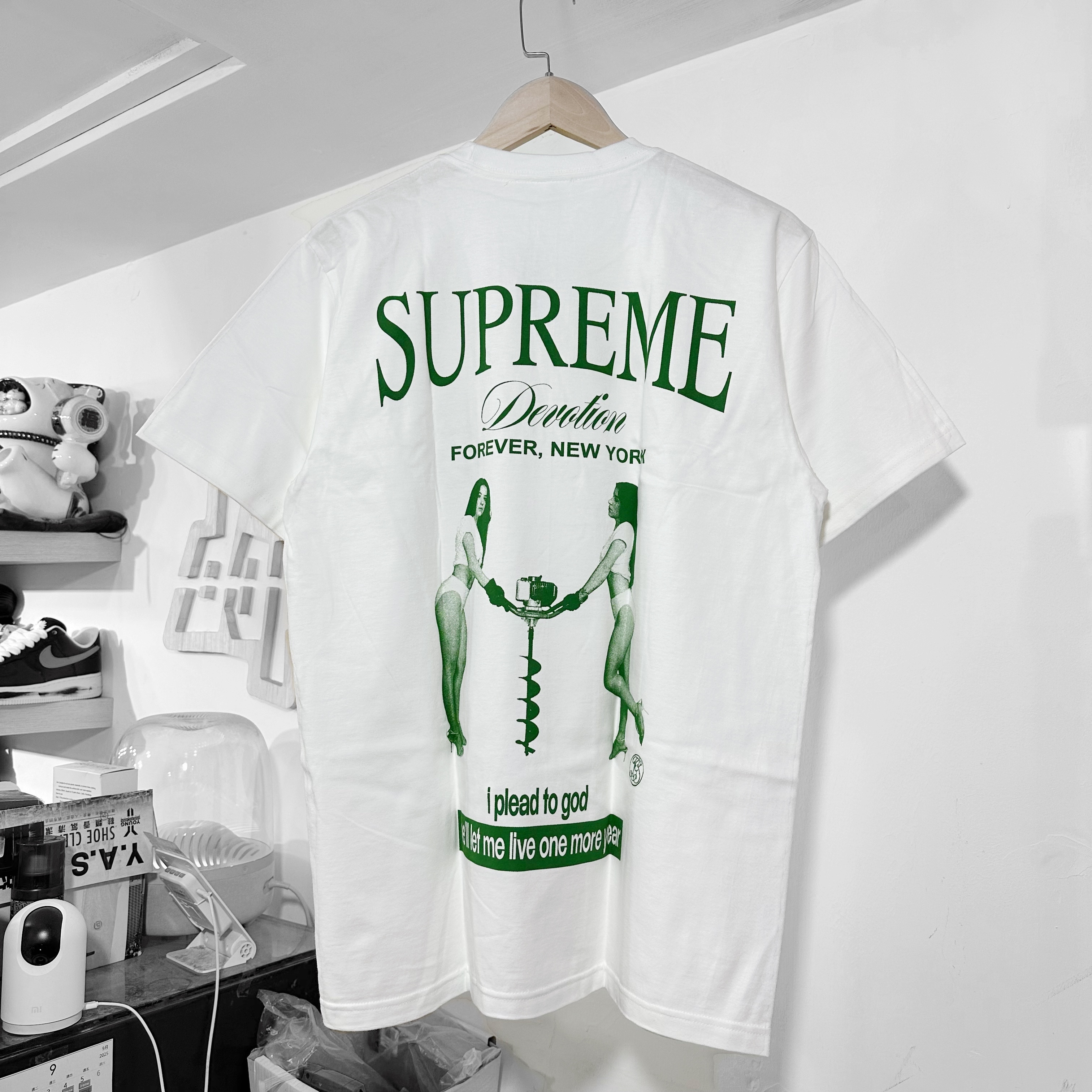 Supreme FW25 Devotion Tee White
