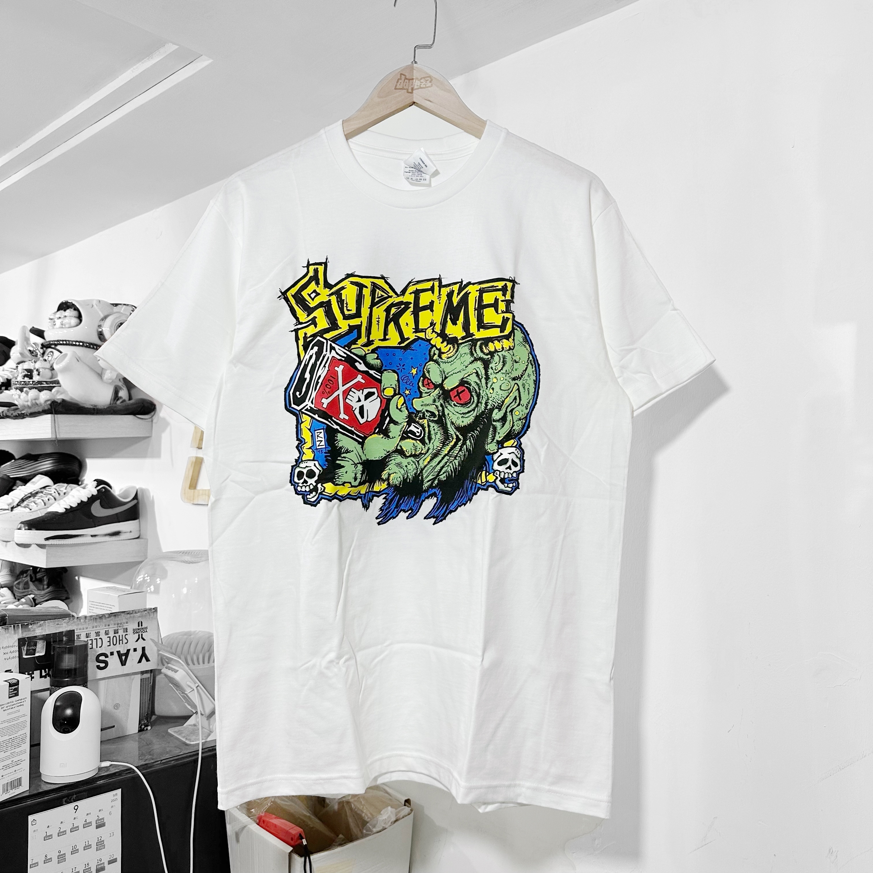 Supreme FW25 Fuckin Blowout Tee Black  White